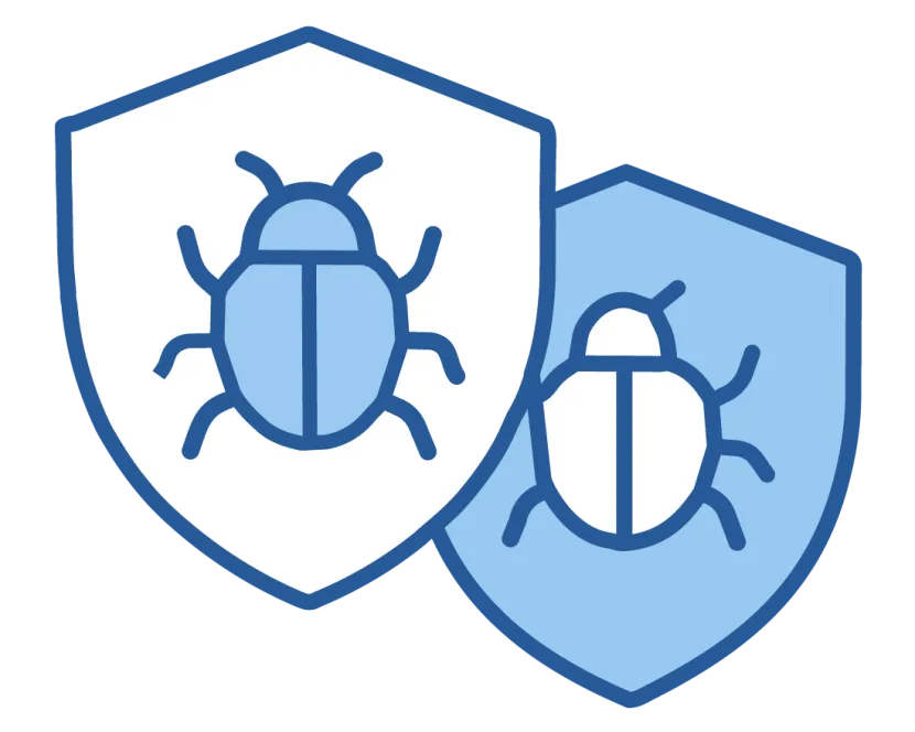Bugs - to depict IT security issues.