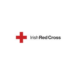 The logo of the Irish Red Cross