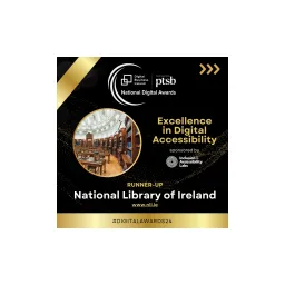 The NLI website was a runner-up in the National Digital Awards for excellence in digital accessibility.