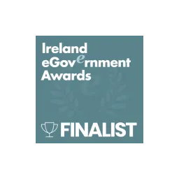 Ireland eGovernment Awards Finalist badge