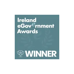 Ireland eGovernment Awards winner badge