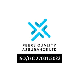 ISO 27001 certified badge
