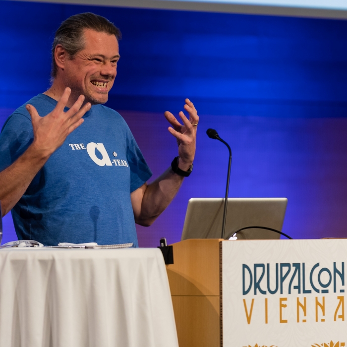 Anthony Lindsay Speaking at DrupalCon Vienna 2017