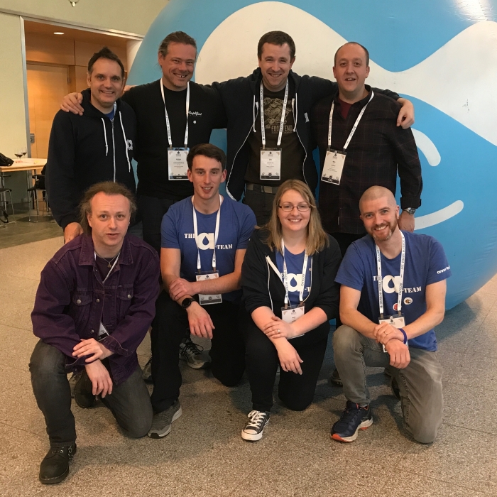 Annertech team at DrupalCon Vienna