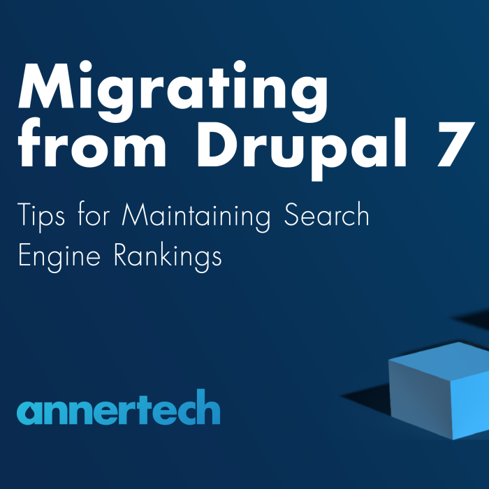 When migrating from Drupal 7 make sure your SEO rankings are maintained.