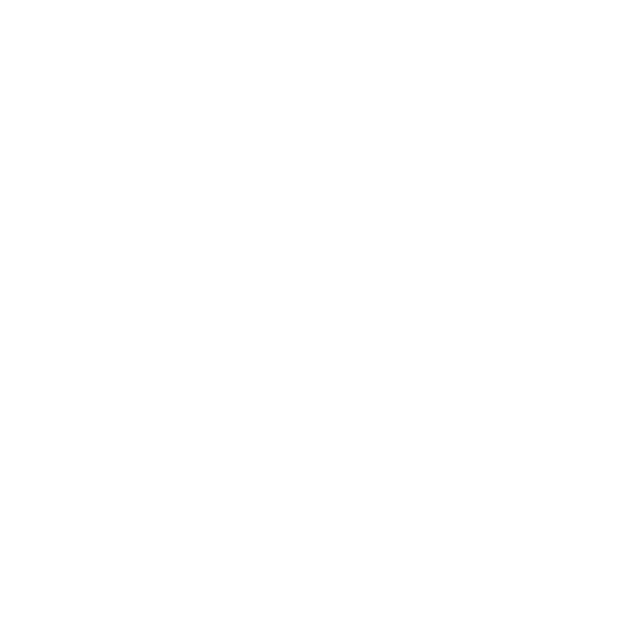 A white 100 percent surrounded by a white circle