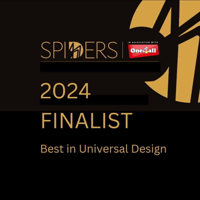 Best in universal design Spiders 2024 Oxfam Ireland