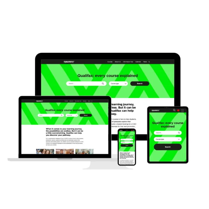 Qualifax's new website