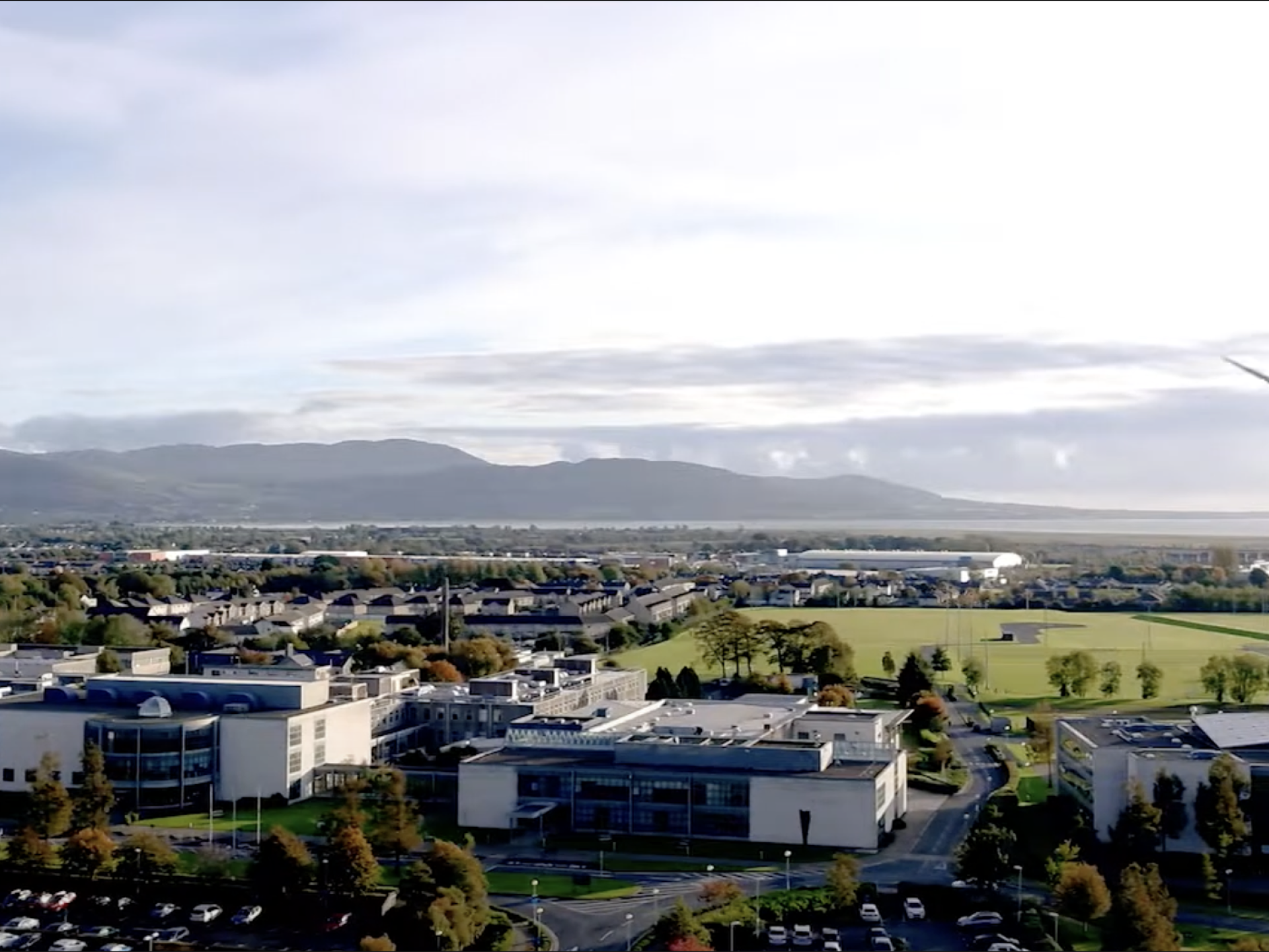 A birds eye view of the Dundalk Institute of Technology