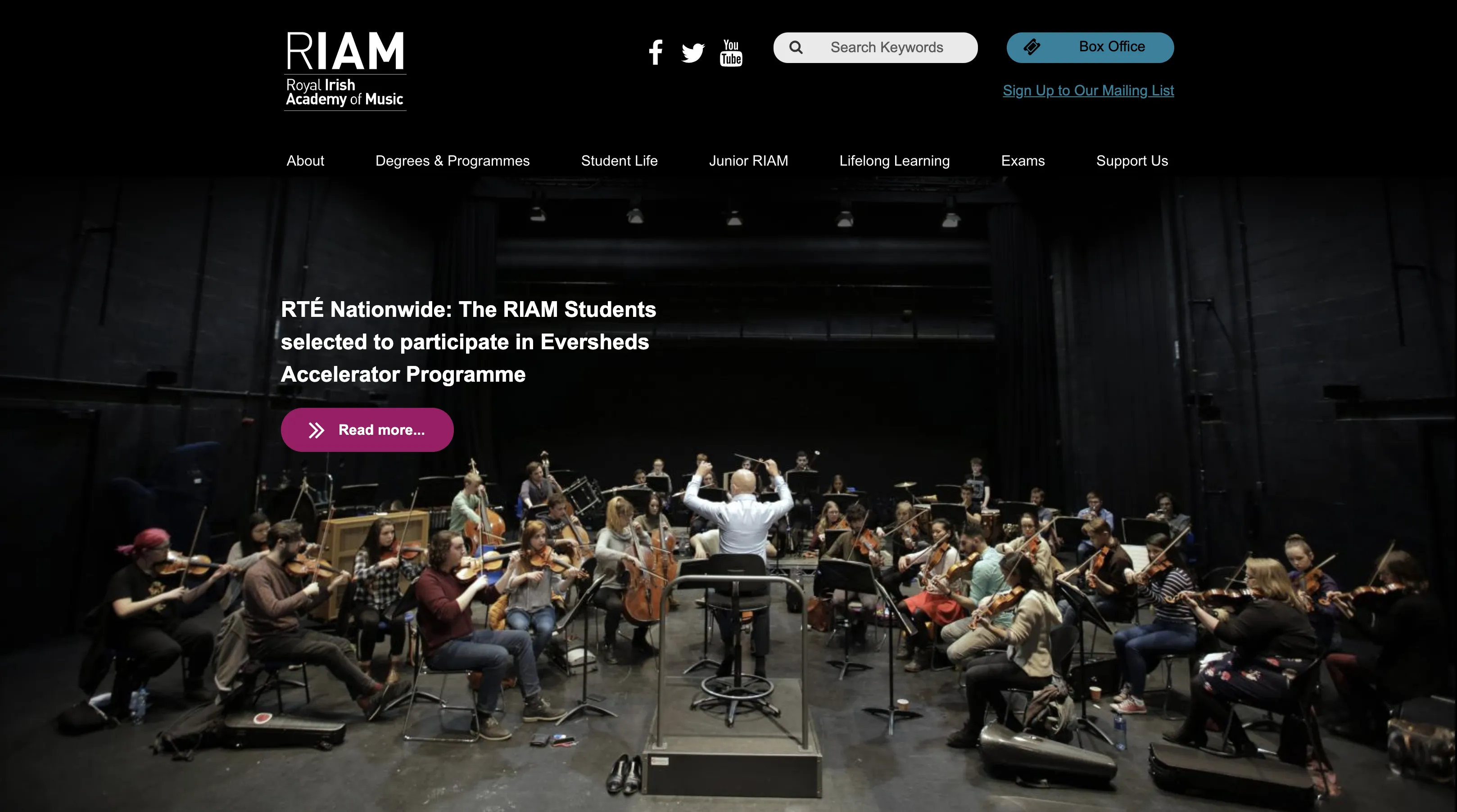 RIAM website