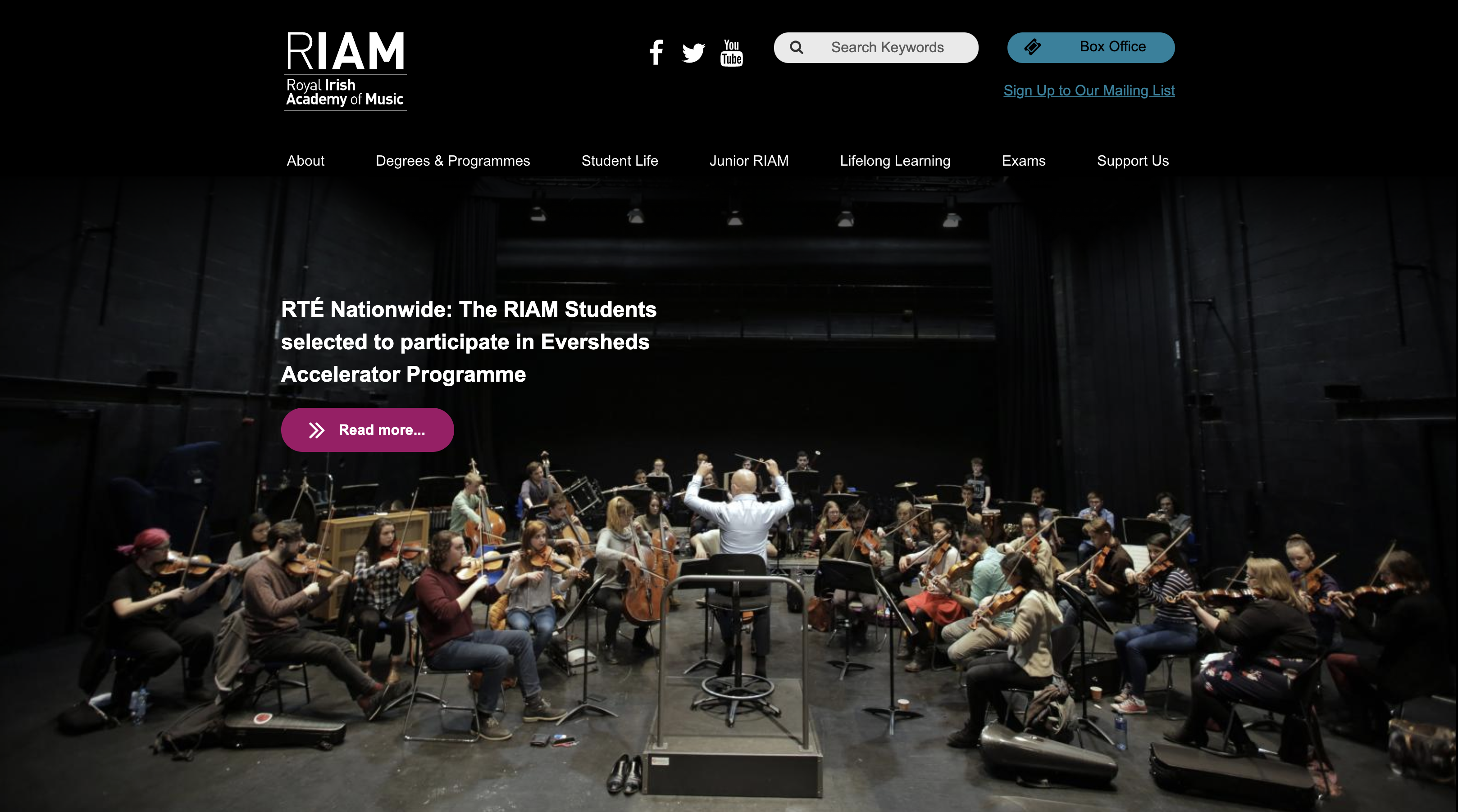 RIAM website