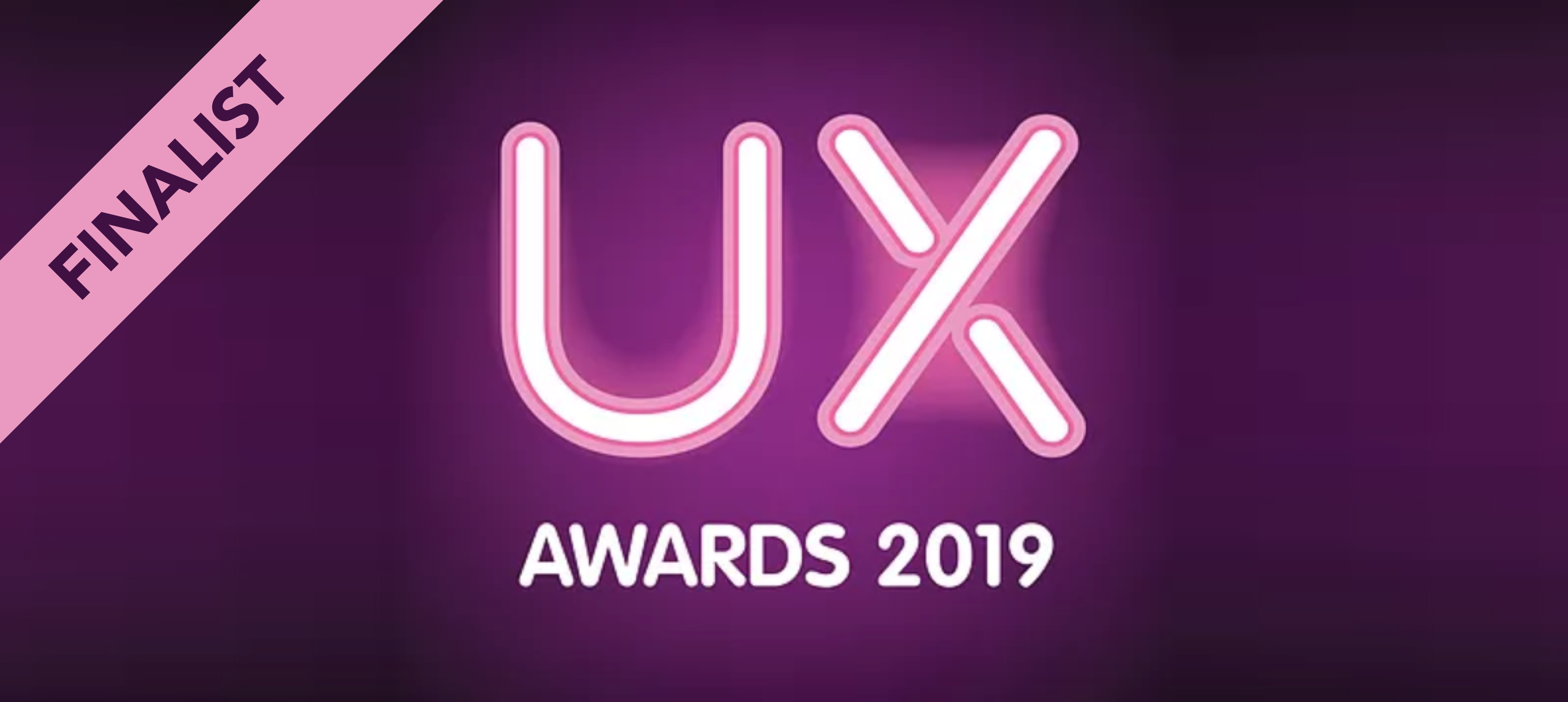 UX Awards 2019 finalist