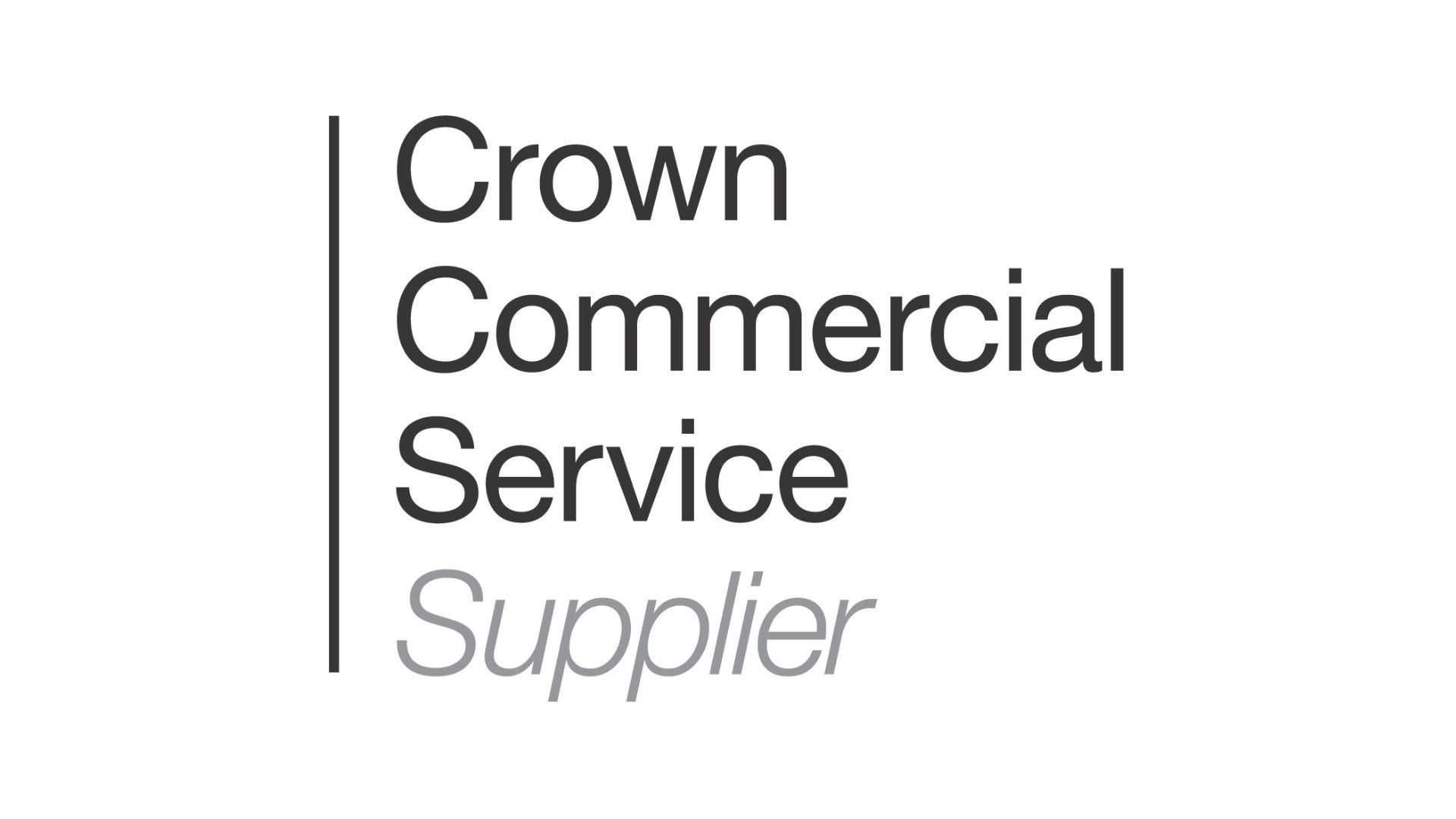 Crown Commercial Service Supplier badge