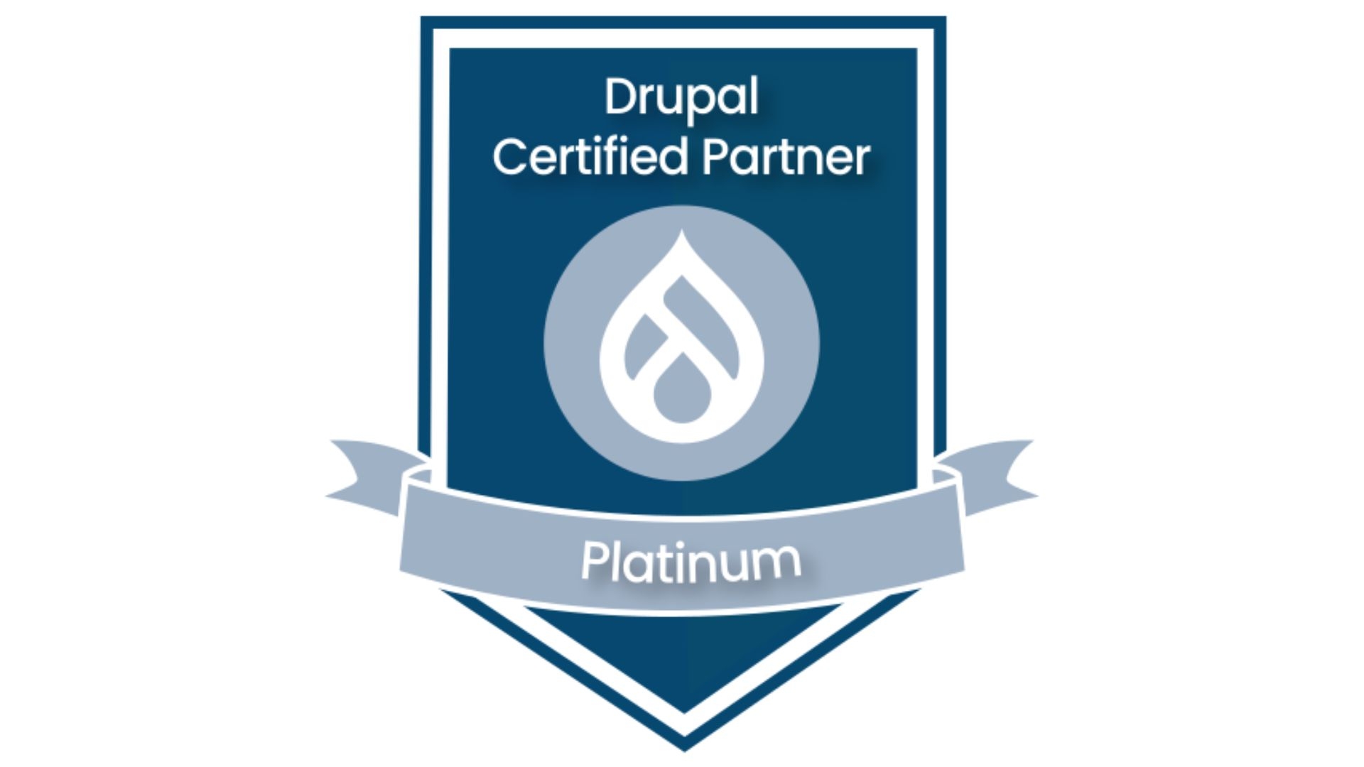 Drupal Association certified platinum badge