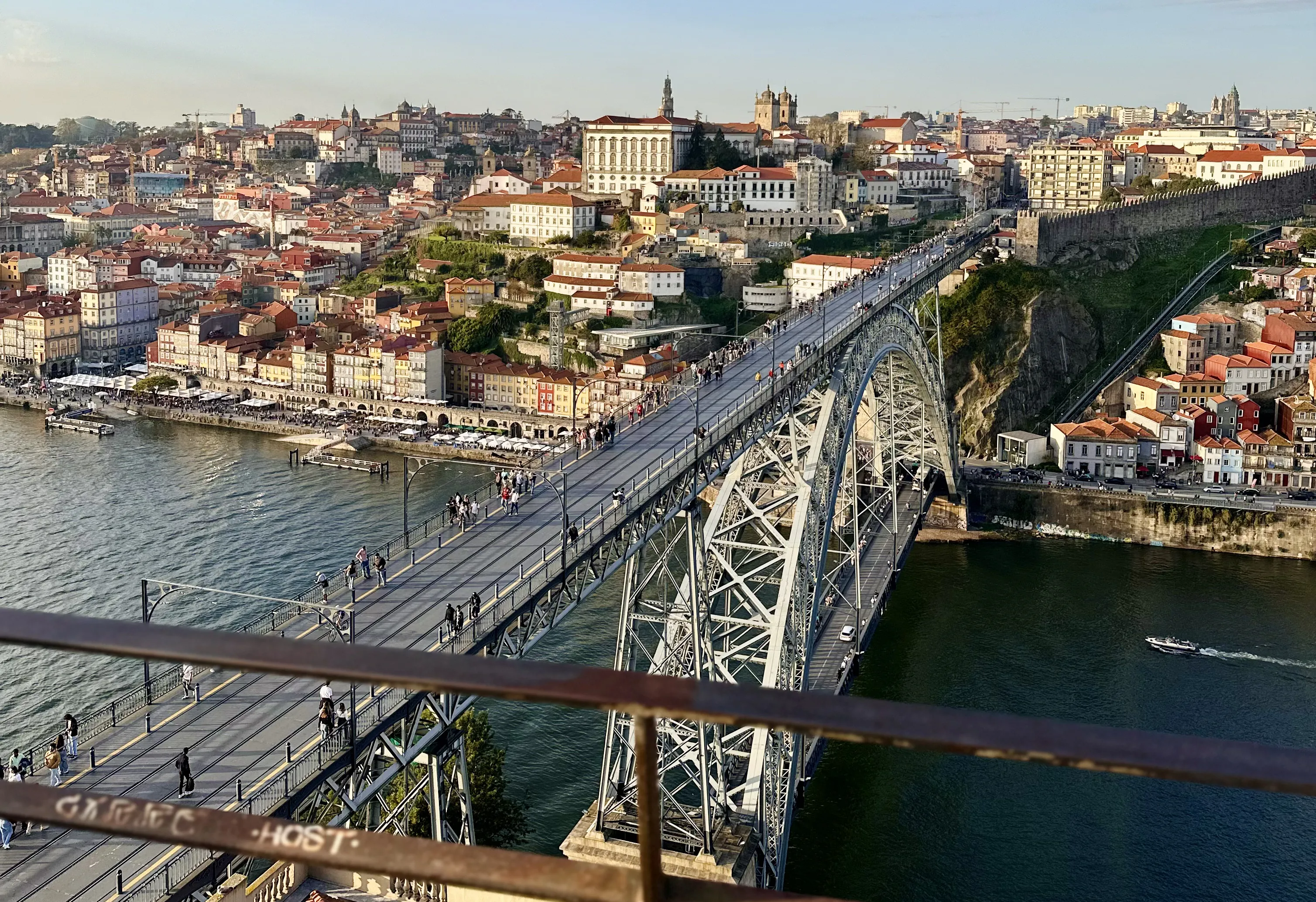 The Dom Luís I Bridge in Porto