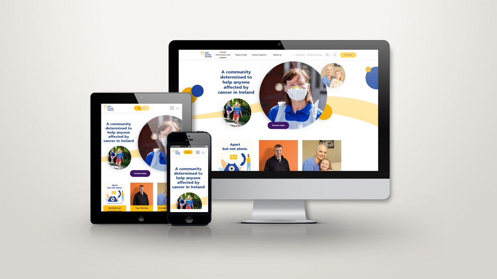 Cancer Society responsive design picture